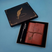 Hubrendy Emin Deri Defter Ve Tükenmez Kalem