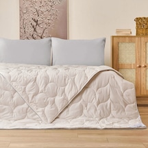 Soft Tek Kişilik Pamuk Yorgan - Beyaz - 155x215 Cm Çok Renkli