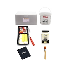 Rich Multi Decor Chalked Antik Beyaz 1000 Gr Dolap Boyama Seti Ahşap Boyama Seti Ultra Mat Vernik