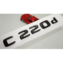 C 220d Bagaj Parlak Siyah ABS 3M 3D Yazı Logo