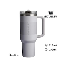 Stanley The Quencher Protour Flip Straw Tumbler 40 Oz 1,18 L Ash Fade Sızdırmaz Pipetli Termos Siyah - Yeşil