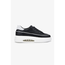 Valmenti Erkek Hakiki Deri Siyah Deri Sneakers & Spor Ayakkabı 298 2832-6015 Erk Ayk Y25 Sıyah Dr Siyah