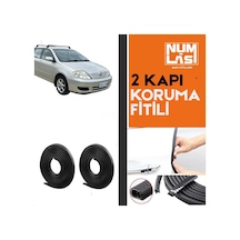 Toyota Corolla Station Wagon 2000-2006 İki Kapı Koruma Fitili Siyah Renk Numlas-a Kalite-nm2836