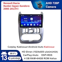 Renault Dacia Sandero 2008-2013 Yıl Multimedya 4-64 Gb Navigasyon