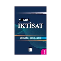 Mikro İktisat - Açıklamalı Soru Bankası