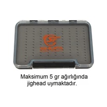 Shufa Eva Süngerli Slim Lrf Jighead Kutusu 14x9.7x1.5cm