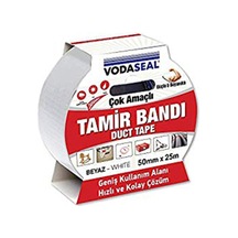 2 Adet Vodaseal Ducttape Bandı Beyaz 50mmx25mt