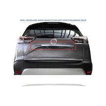 Opel Crossland X Krom Bagaj Çıtası P.Çelik 2017-2020