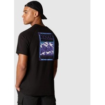 The North Face S/s North Faces Erkek T-shirt Siyah-siyah Siyah