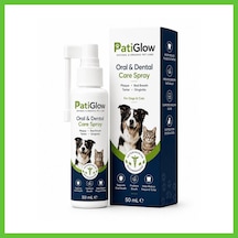 Bezos Patiglow Kedi Ve Köpek Ağız Ve Diş Bakım Spreyi 50 Ml Dmc