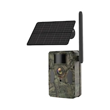 Inox 222 4mp 4g Güneş Enerjili Fotokapan Kamera - Gps, Black Led