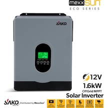 Sako 2KVA 2000VA 1.6KW 1600 Watt Tam Sinüs Akıllı 80A H.V. MPPT 60-450Vdc İnverter 12Vdc-220Vac 2kw 1kw İnvertör