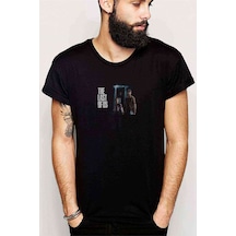 The Last Of Us Remastered Baskılı Siyah Erkek Tshirt (528889456)