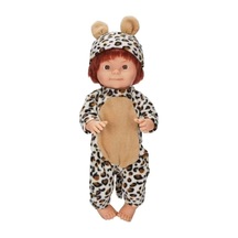 Bebelou Kostüm Partisi Bebeği 40 CM - Leopar Kostümlü Bebelou