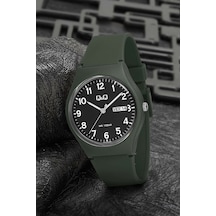 Q&Q QCG21208 Haki Rakamlı Su Geçirmez Çift Takvimli Kol Saati Q&Q QCG21208 Haki Rakamlı Su Geçirmez Çift Takvimli Kol Saati