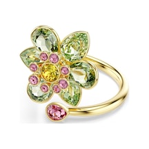 5721599 Swarovski Yüzük Idyllıa:rıng Green Mul/gos 52 Metalik