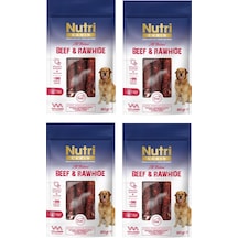 Nutri Canin Rawhide Sığır Etli Köpek Ödülü 80 Gr. X 4 Adet