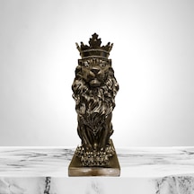 Aslan Kral Bronz Biblo