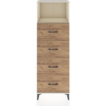 Hyperion Dolap Tek Raflı 4 Çekmeceli 60x44x182 Aytaşı-çam Aytaşı Hyperion Dolap Tek Raflı 4 Çekmeceli 60x44x182 Aytaşı-çam Aytaşı
