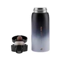 Skyfall Çelik Sızdırmaz Siyah Termos 350 Ml Açık Beyaz