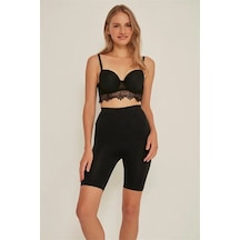 Ang Butik Siyah Mı 3005 Soft Uzun Paçalı Boxer Korse