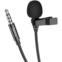 Hoco L14 3.5mm Jack Kablolu Profesyonel Yayıncı Yaka Mikrofonu 2