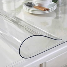 Şeffaf Masa Örtüsü 70cm X 80cm 1.4mm Pvc Masa Örtüsü Koruyucu Çok Renkli