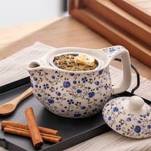 Kosova Dem-132-4 Isıya Dayanıklı Porselen Demlik 400 Ml Çok Renkli