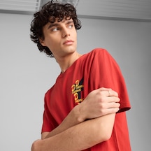 Puma Road To Unıty Erkek Grafik Tişört 629617 15 KIrmızı Kırmızı