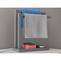 3d Baskı Havluluk Ve Sabunluk Organizer - Lavabo Üstü Çok Amaçlı Düzenleyici-gri Çok Renkli