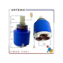 Artema A22640yp 35 Mm Düz Kartuş Kerox Özellikli 1 Adet Mavi Renkli Yüksek Kalite Diğer