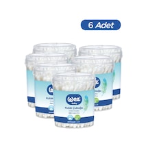 Wee Baby 100'lü Bebek Kulak Çubuğu (100x6 600 Adet)