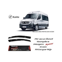 Mercedes Sprinter Cam Rüzgarlığı Mugen Tip Sunplex 2Li