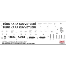 Babibi Dbt01305 1/24 Ölçek, An-205 Ve Uh-1, D-h Kara Kuvvetleri, Dekal Çıkartma