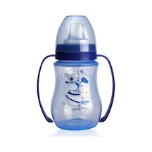 Wee Baby Kulplu Antikolik Akıtmaz Alıştırma Bardağı 250 ML Mavi