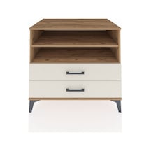 Kronos Şifonyer 2 Raflı 2 Çekmeceli 88x59x80 Çam-aytaşı Atlas Çam