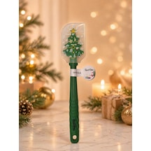 Tantitoni Silikonspatula 25.5cm Yılbaşı Ağaçlı Yeşil