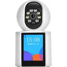 Kablosuz Bağlantı Telefonu Ev İçin 360 Bebek Monitörü Tam Renkl