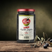 Rem Zeytin Siyah 1000gr Yağlı Sele 321-380 12'li Paket