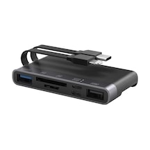 Tr Lightning Type-c Usb 3.0 Sd Tf Kart Okuyucu Adaptör Şarj Le-81