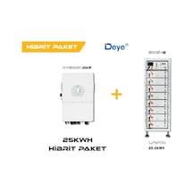 Deye 25 Kwh Hibrit Paketi High Voltage