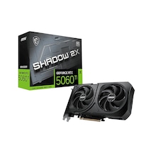 Msı 8g Shadow 2x Oc Plus Gddr7 128 Bit Dlss 4 Geforce Rtx 5060 Ti 8 Gb Ekran Kartı