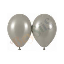 Taş Renk Lateks Retro Balon 50 Cm - 2 Adet Taş rengi