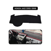 Honda Jazz 2002-2008torpido Koruma Halısı Siyah Kenar