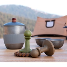 Ebitda 4 Adet Tpr Kamp Çadırı Korumalığı - Antistatik, Kolay Kurulum Haki Haki