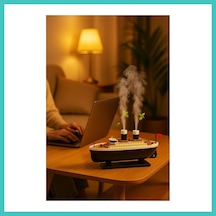 Ny Joy Jellyfish Gemi Tasarimli Aroma Difuzor Led Efektli Nyjoybz