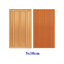 Alkatronik-5X10Cm Pertinaks Delikli Plaket Tek Yüzlü Pcb Proto Prototip Devr