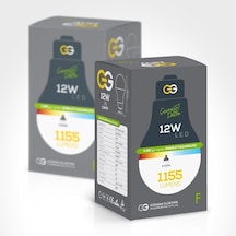 Günsan 3'lü Led Ampul 12w Gün Işığı E27 4000k 1155 Lümen 3 Adet Diğer