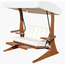 Bahçeci Bold 4 Kişilik Salıncak Krem