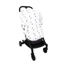 Sevi Bebe 488 Çok Fonksiyonlu Organik Müslin Örtü 95 X 85 Cm Gri